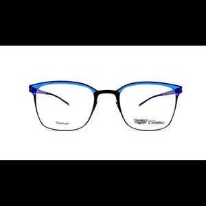 Titanium Eyeglasses Blue Crystal by Cadillac Durable & Lightweight 51-21-140
